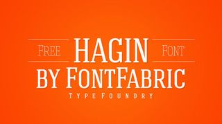 Free font: Hagin