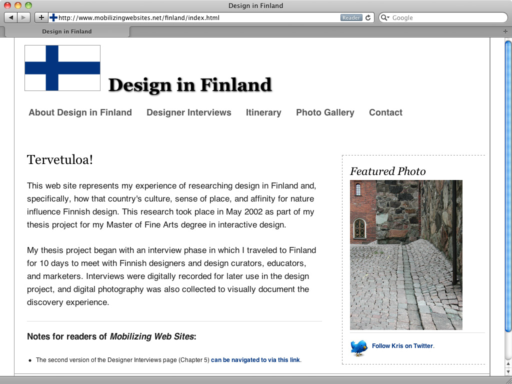 Even a website designed with a fixed-grid layout for desktop browsers can be adjusted for mobile presentation - without a redesign