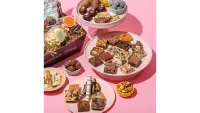 Gourmet Brownie Sampler Gift Basket, one of w&h's best Christmas food gifts