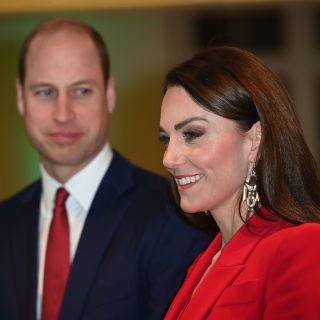 Prince William and Kate Middleton attend an event