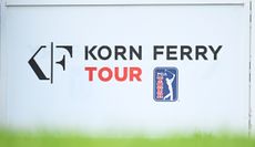 The Korn Ferry Tour on a white background