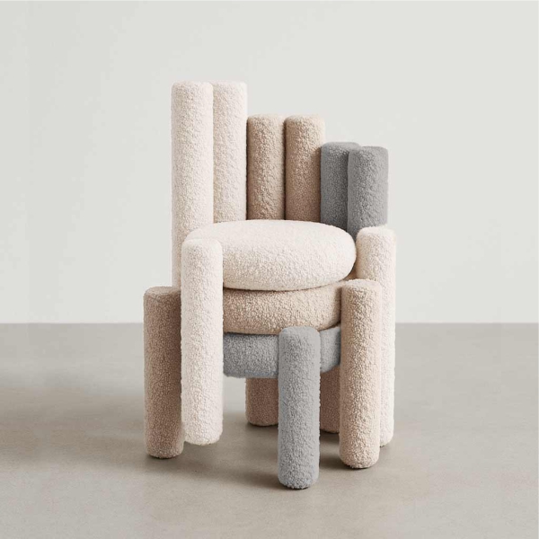 Hardik Gandhi stack of chairs