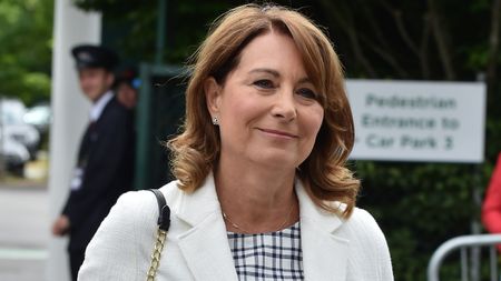 Carole Middleton seen at Day 11 of Wimbledon 2017 on July 14, 2017 