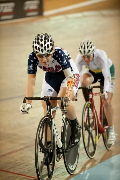 Greta Neimanas rode to gold in the first ever scratch race held in a Paracycling World Championship.