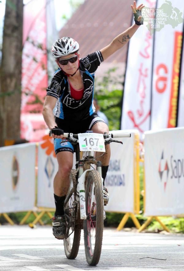 Jodie Willet was second