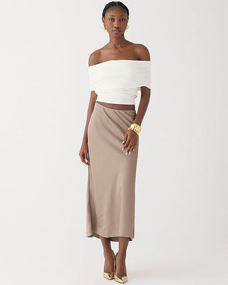 Gwyneth Slip Skirt