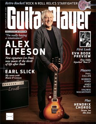 The cover of Guitar Player's November 2021 issue