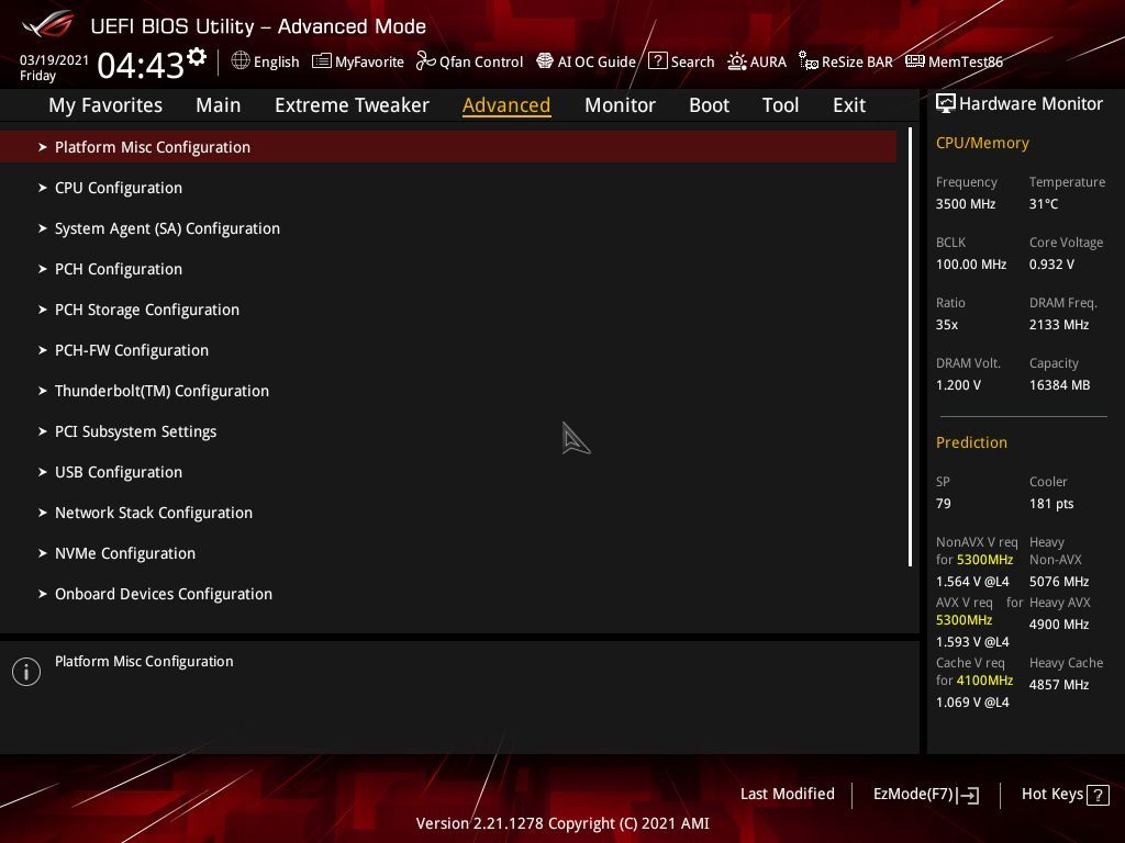 Asus ROG Maximus XIII Hero