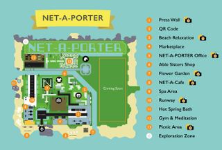Net-a-Porter island