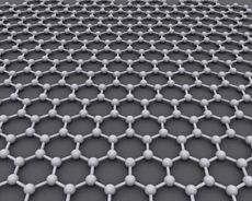 The ideal crystalline structure of graphene is a hexagonal grid.