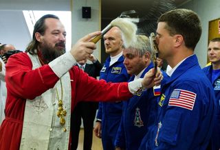 Expedition 40 Preflight Blessing