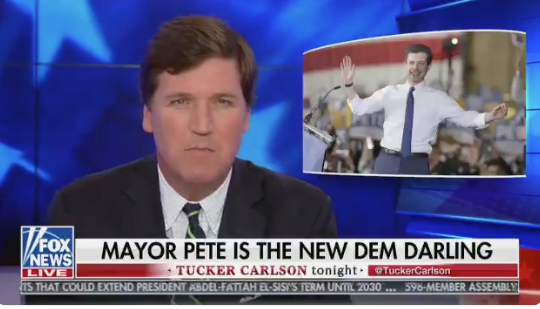 Tucker Carlson on Fox News.