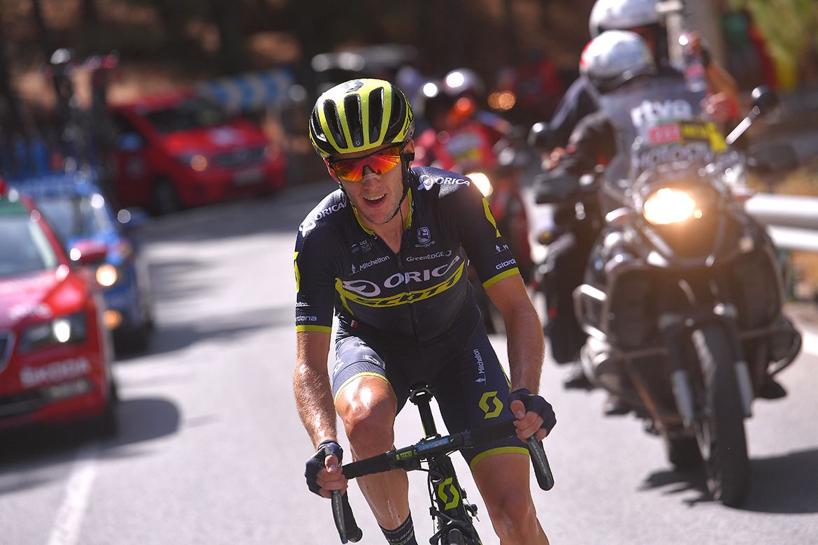 Adam Yates at the Vuelta a Espa&ntilde;a