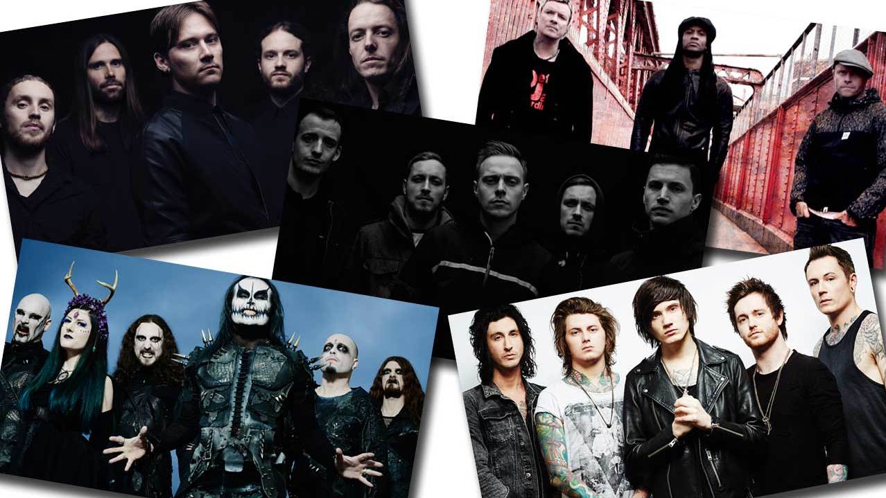 Tesseract, Architects, The Prodigy, Asking Alexandria, Cradle Of Filth