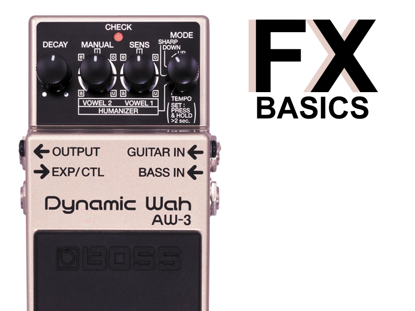 Boss&#039;s Dynamic Wah is a versatile autowah that can emulate many vocal sounds