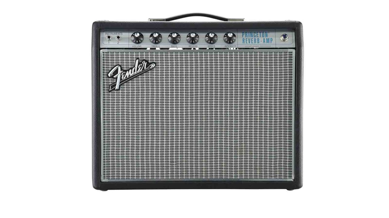 The '68 Custom Princeton is a smart-looking amplifier indeed