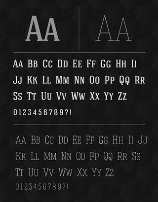 Free font: Hagin