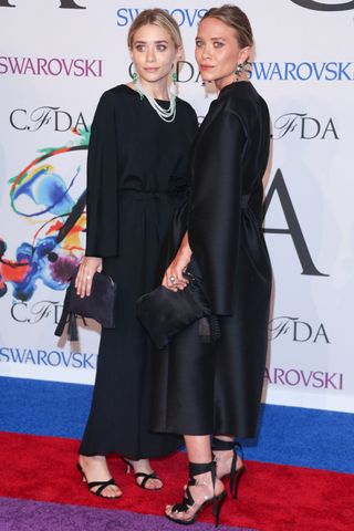 Mary Kate And Ashley Olsen At The CFDA Awards 2014