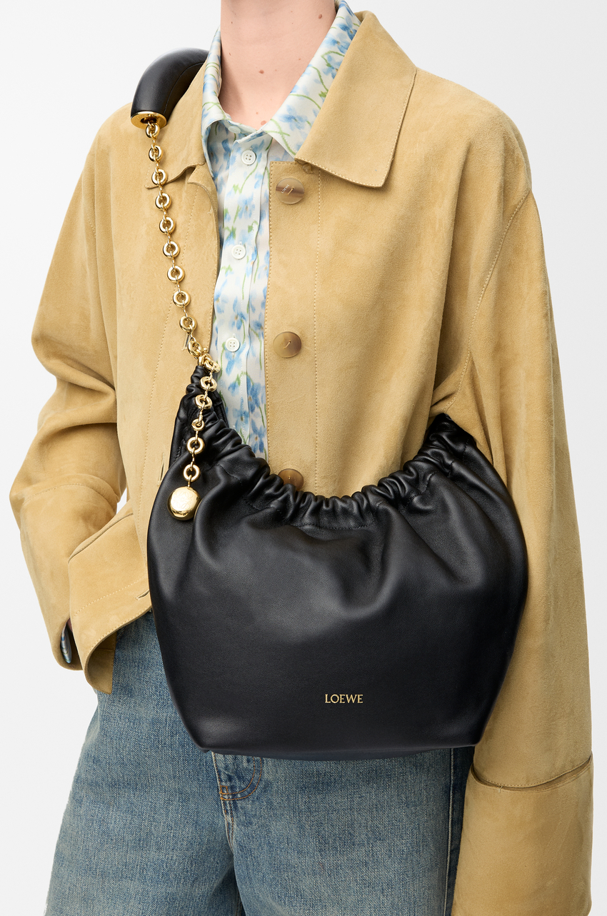 Loewe, Small Squeeze Bag in Mellow Nappa Lambskin