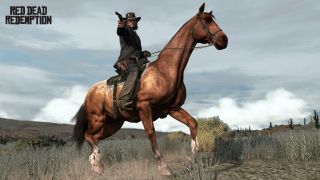 A screenshot of Red Dead Redemption, one of the best PS3 games.