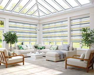 Conservatory blind ideas