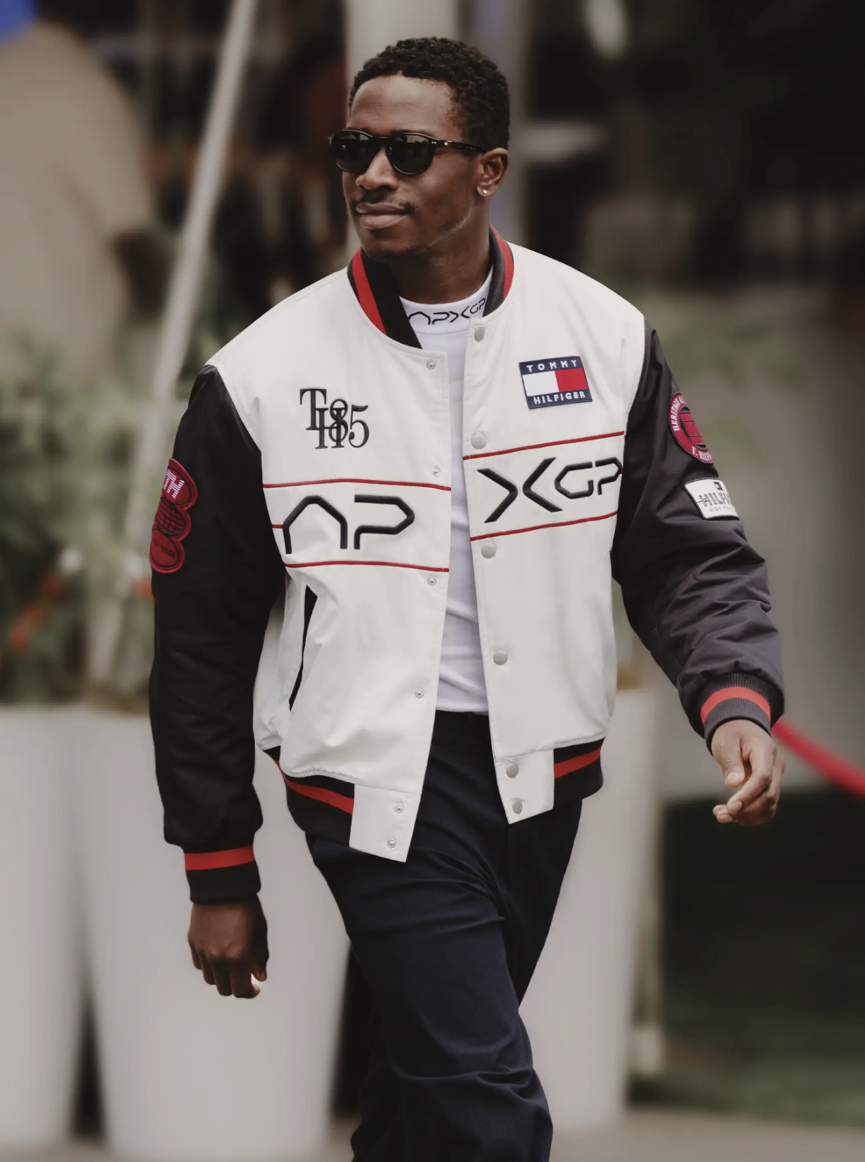 Tommy Hilfiger F1 film merch bomber jacket