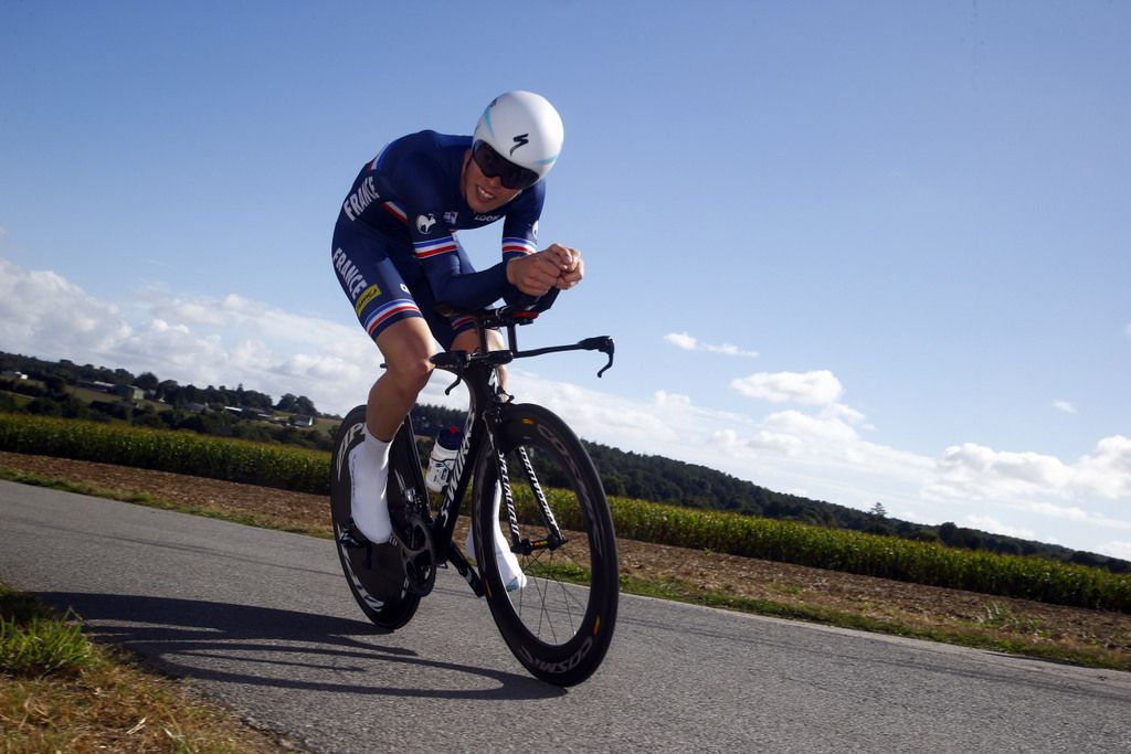 Remi Cavagna (France) on his way to third