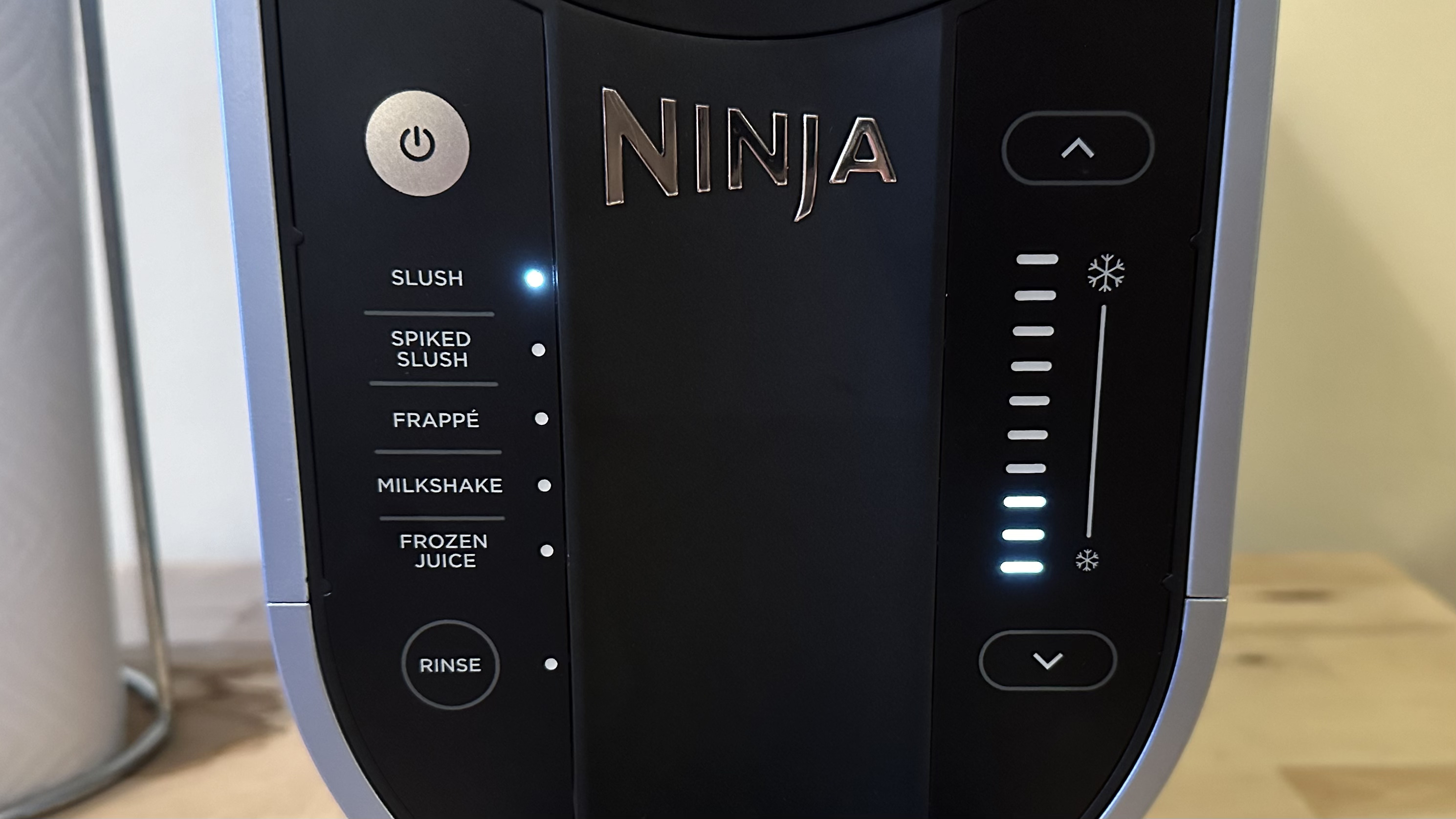 Ninja Slushi machine control panel