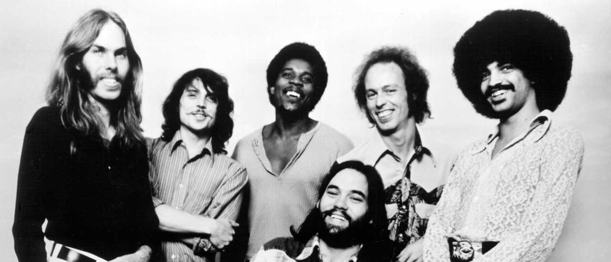 Little Feat circa 1974. group portrait