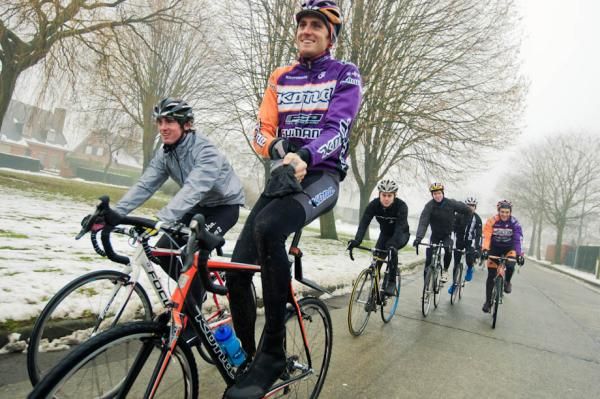 Ryan Trebon joins the EuroCrossCamp crew on a training ride