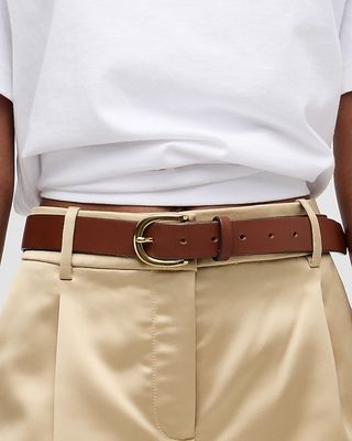 Classic Belt In Italian Leather