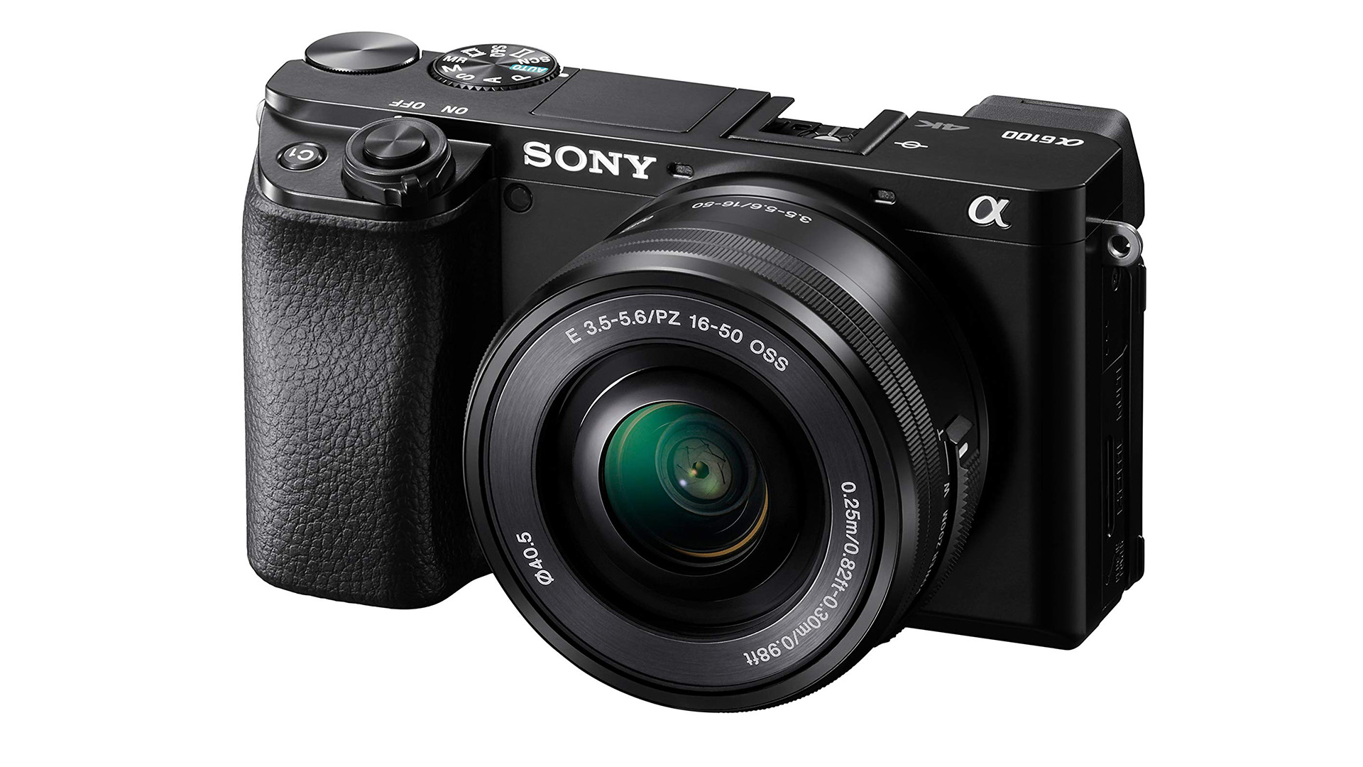 The Sony A6100 camera body