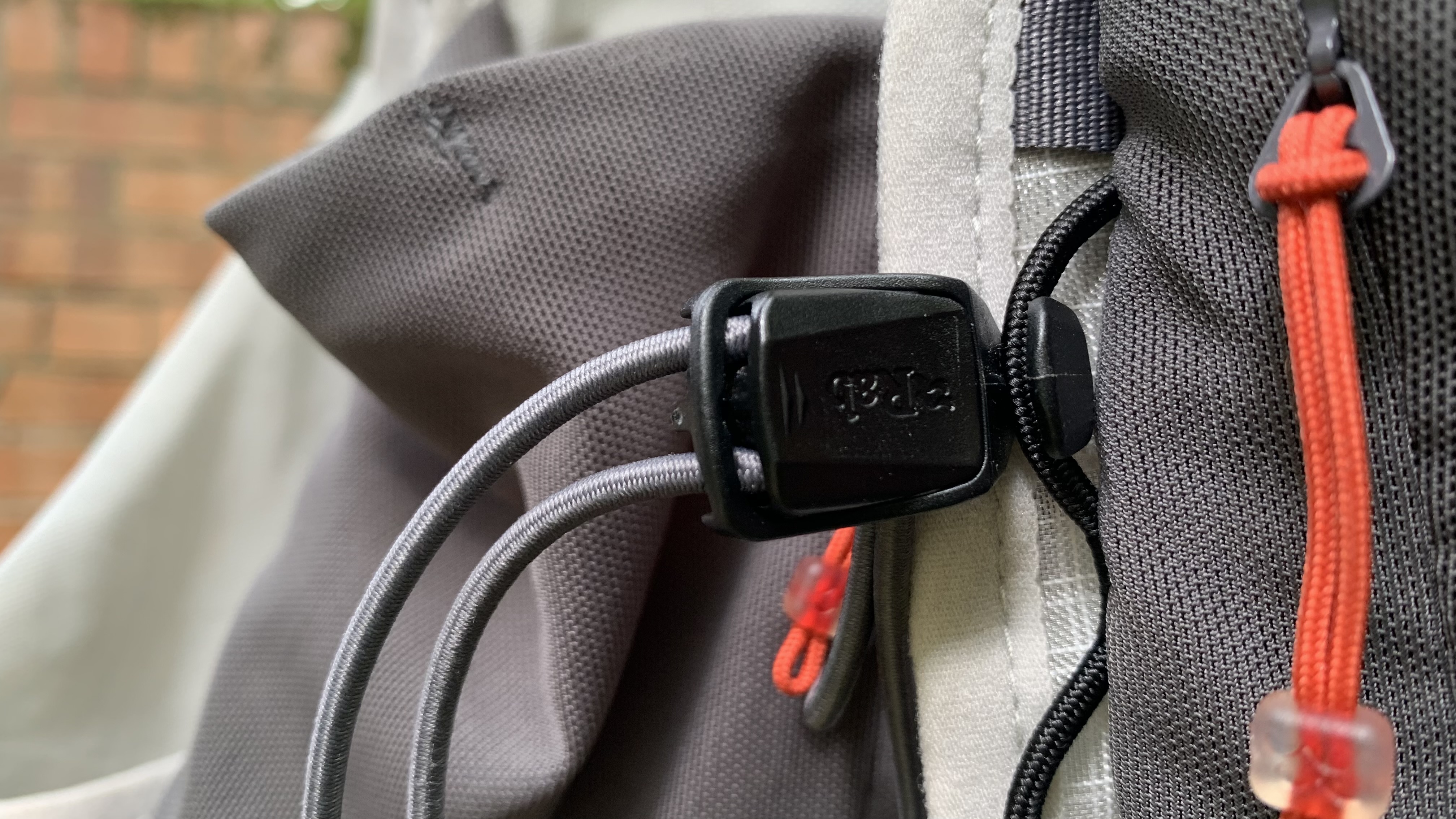 Detail on the Rab Veil 12L running vest