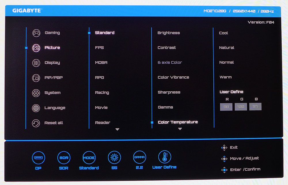 Gigabyte MO27Q28G