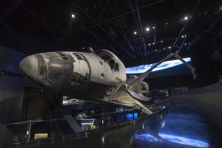 Space Shuttle Atlantis Exhibit KSC