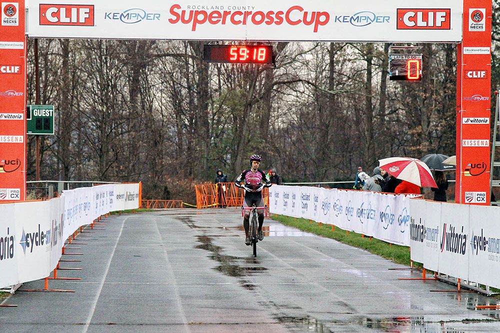 Kerry Warner (Kona) takes the win