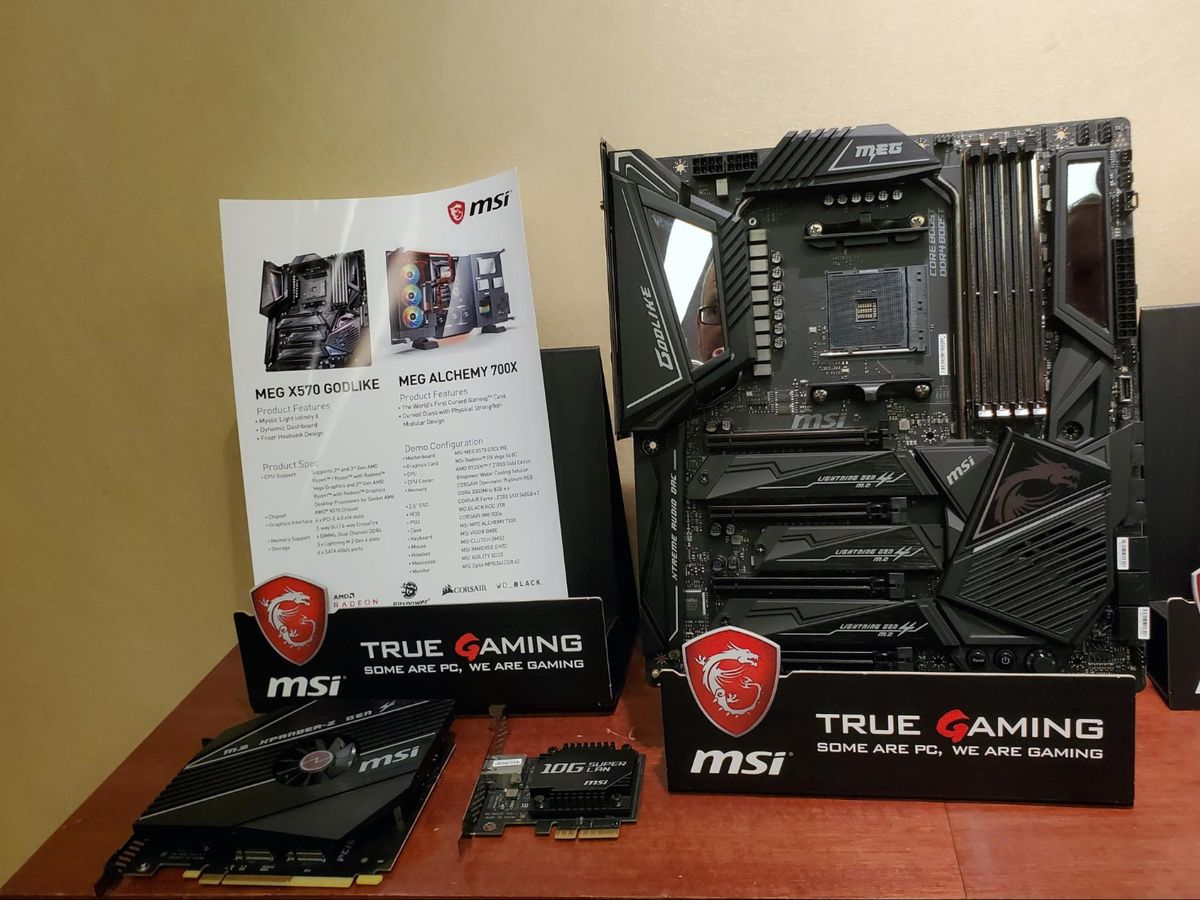 Hands-On With MSI’s First X570 Motherboards: From Godlike to Gaming