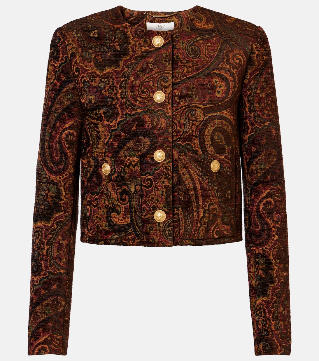 Paisley Jacquard Jacket
