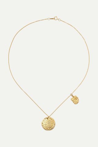 Gold plated bronze summer night necklace, £195, Alighieri exlusive at Net a Porter