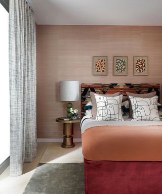 Modern pink bedroom ideas