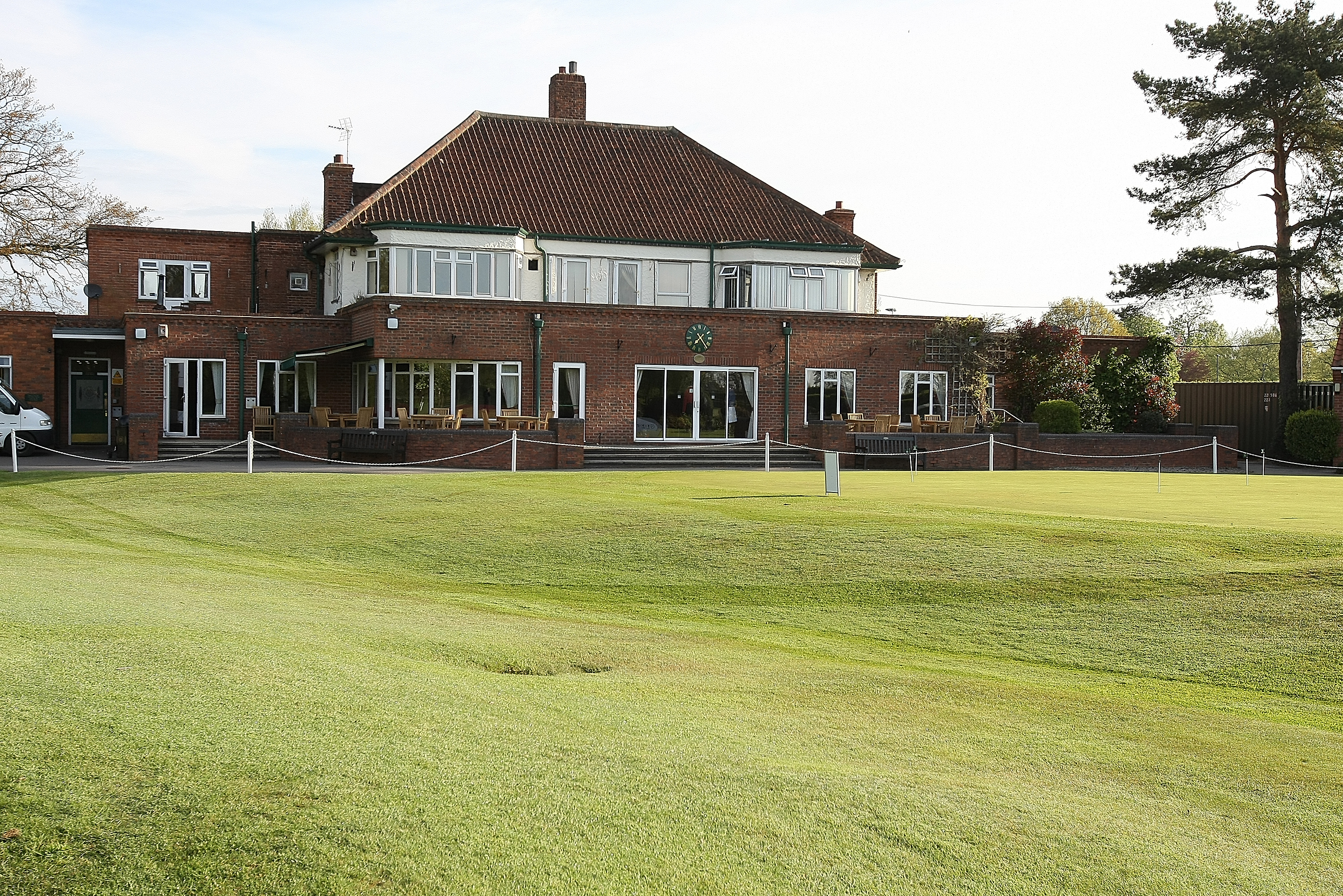 The clubhouse at Fulford Golf Club