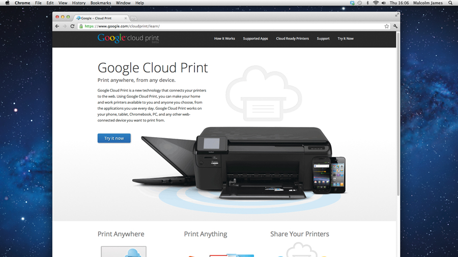 Bemærkelsesværdig matchmaker Motherland How to use Google Cloud Print | TechRadar