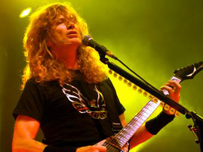 Mustaine really, really likes AC/DC - even when slamming them