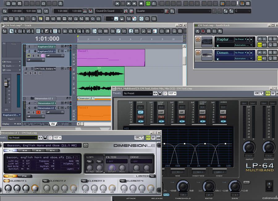 Sonar 7 is fit to burst with new features and plug-ins.