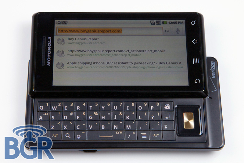 The new Motorola Droid - when will we see it?