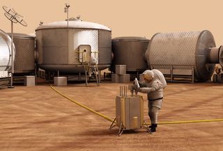 A Mars settlement would need a traumapod.