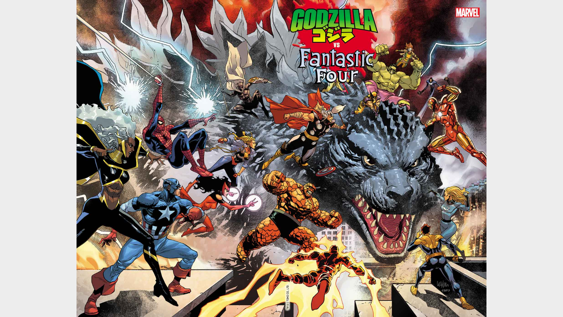 GODZILLA VS. FANTASTIC FOUR #1