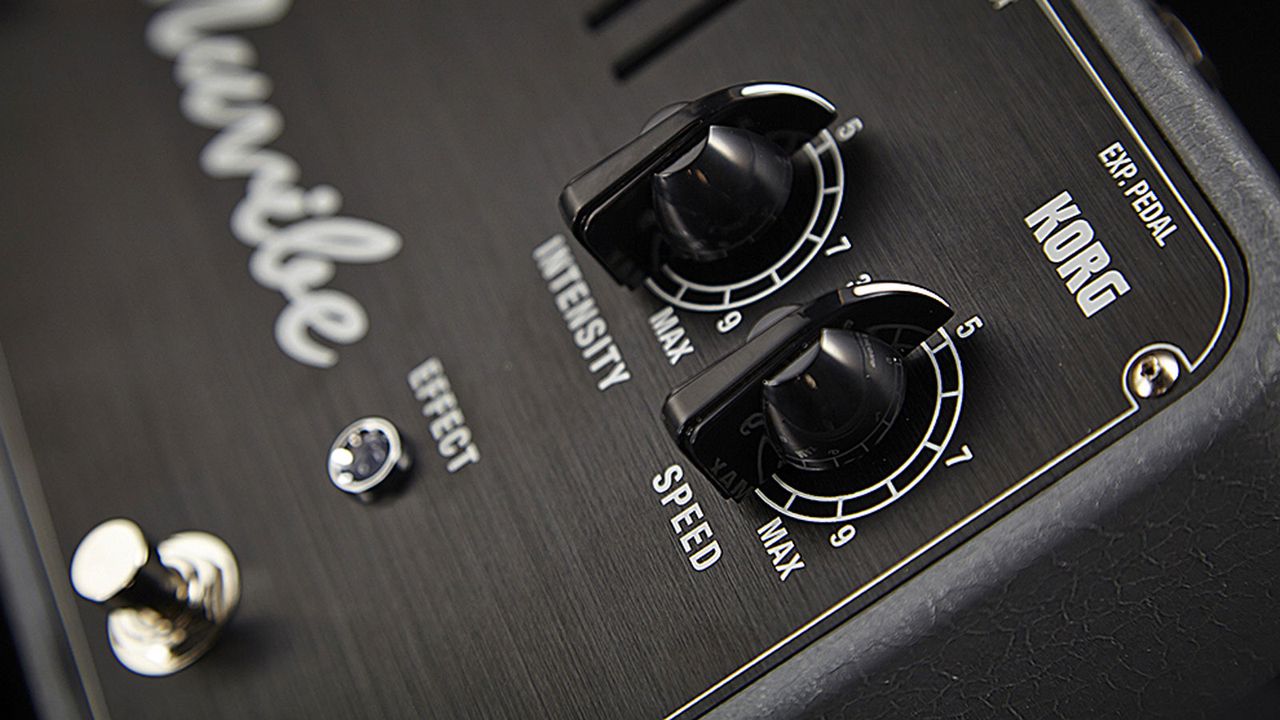 An expression pedal can be connected to control modulation speed