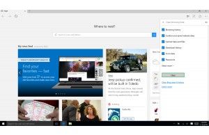 clear cookies and cache on microsoft edge