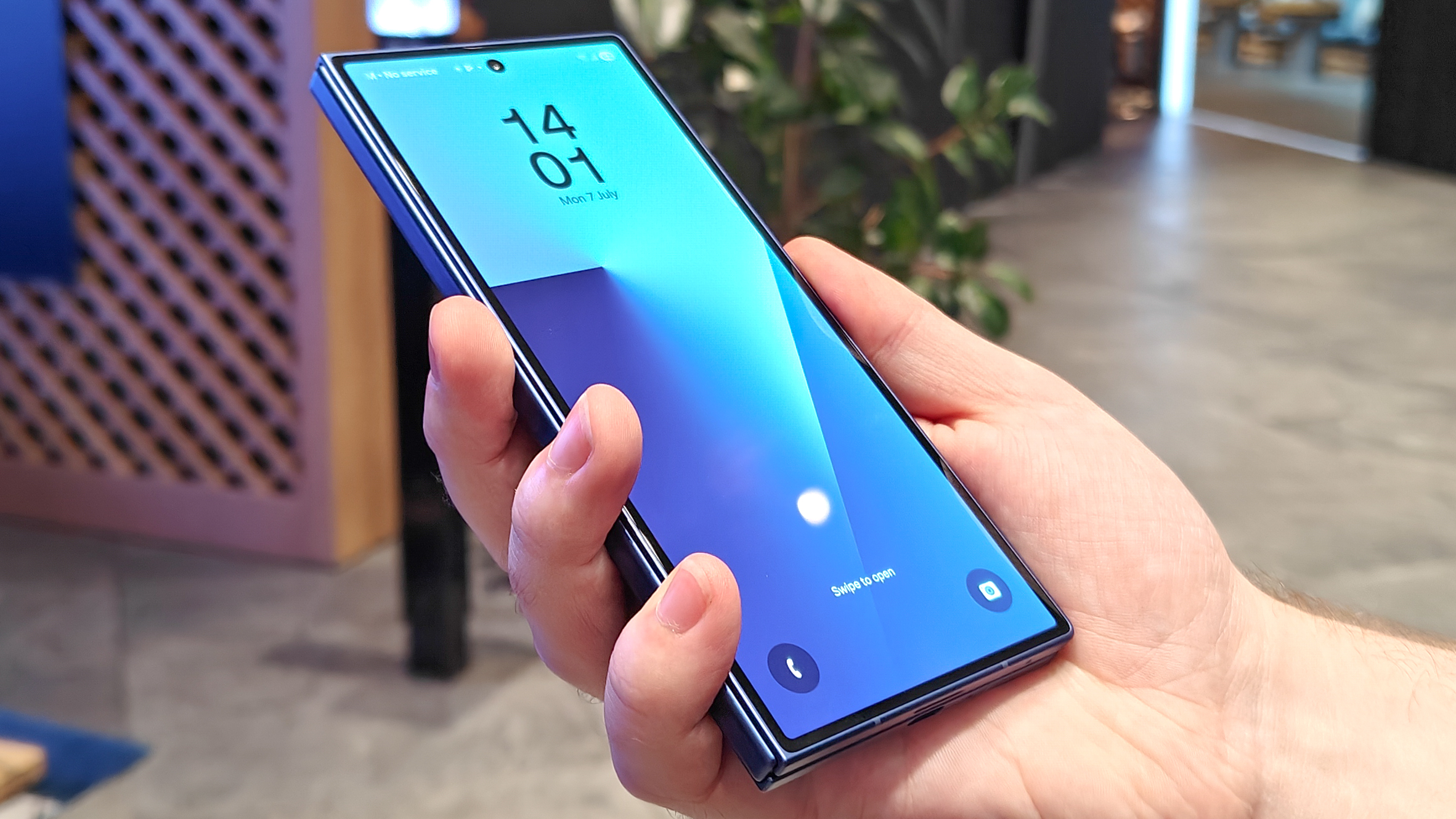 Samsung Galaxy Z Fold 7 folded
